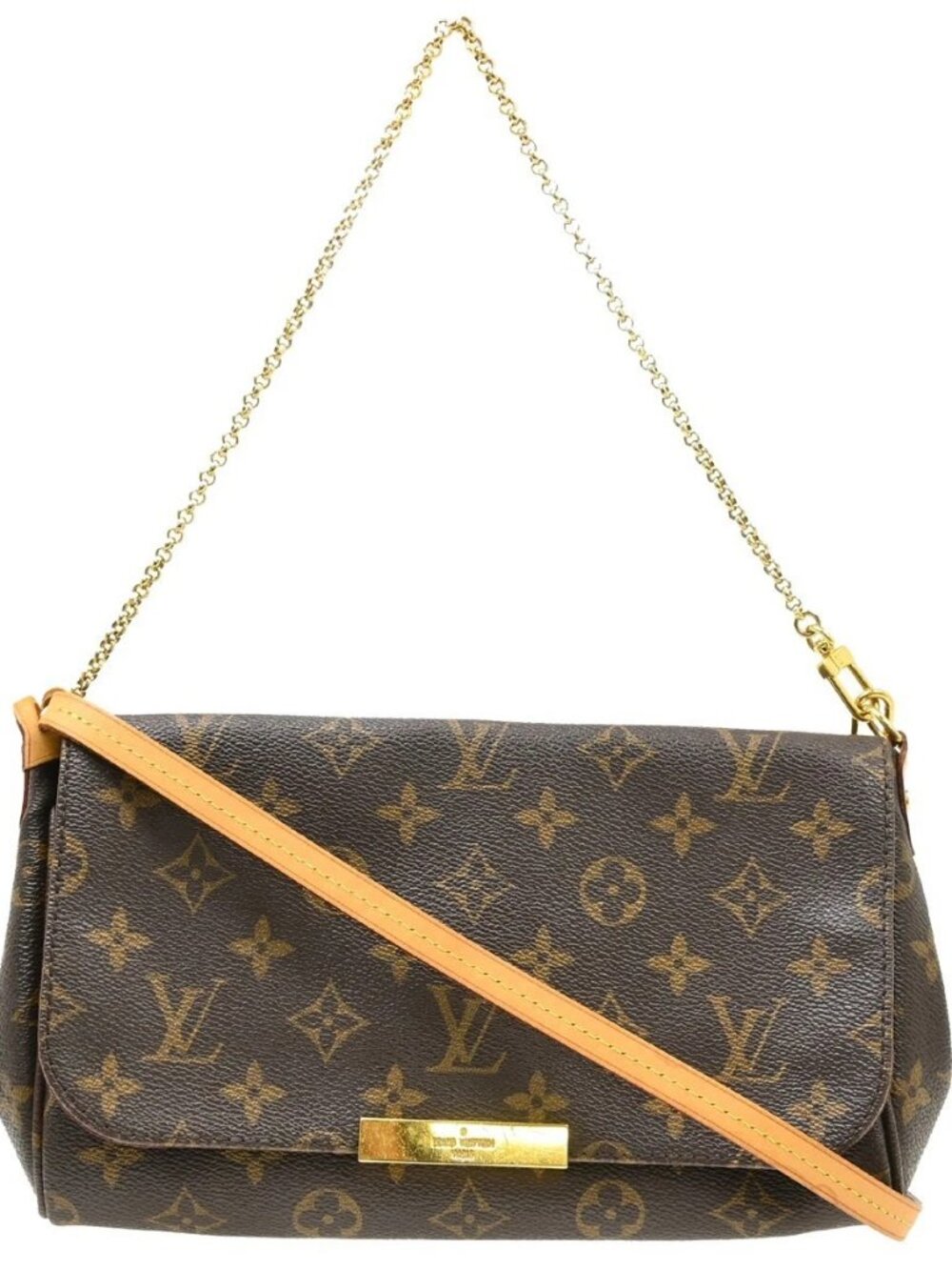 Louis Vuitton Monogram Favorite MM Shoulder Bag M40718